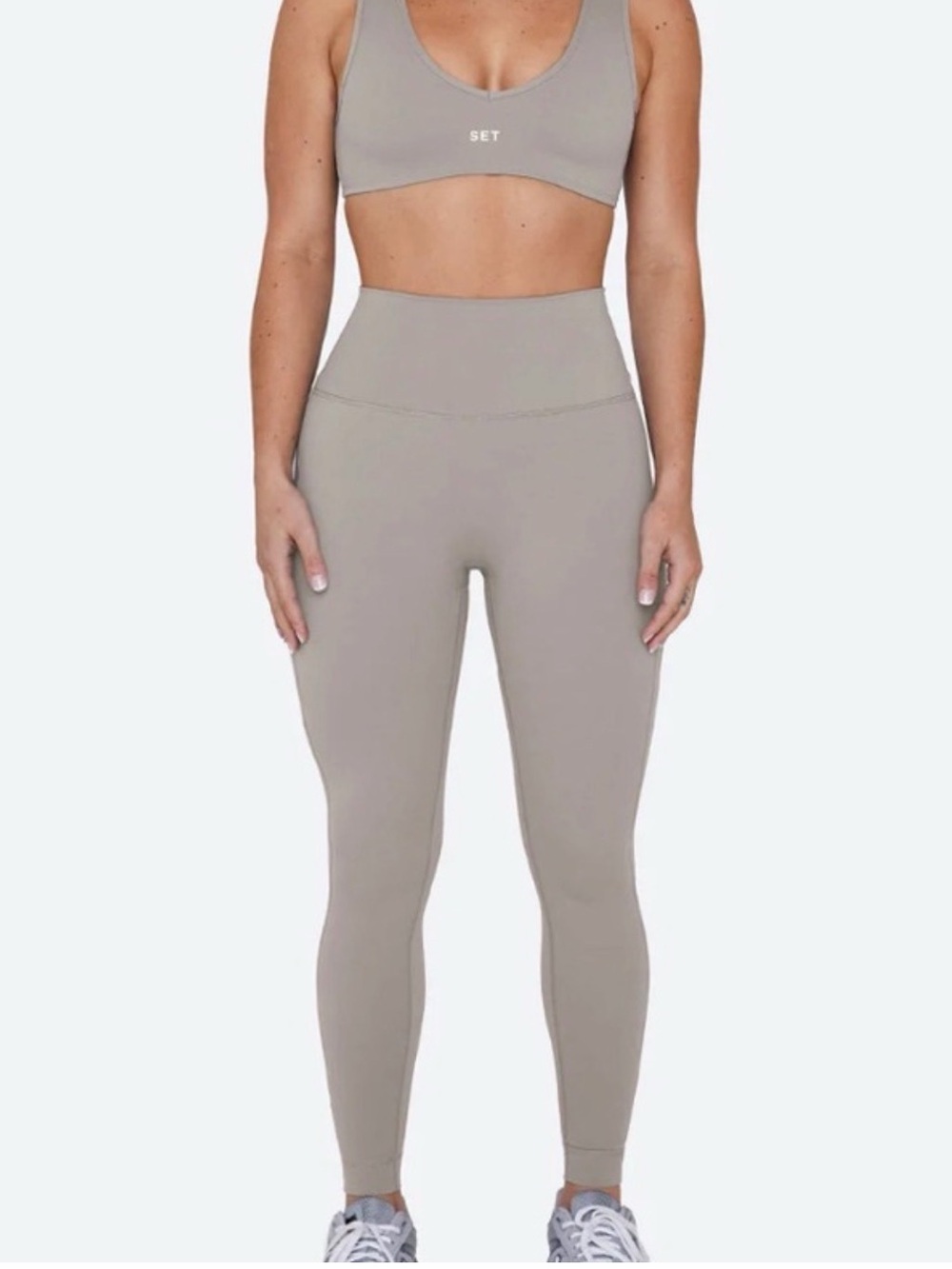 SET Active sportbody Leggings in Stone